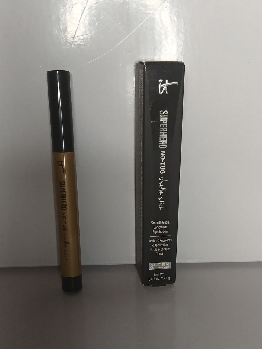 NIB Galiant Gold It Cosmetics Superhero No-tug Longwear Eyeshadow Stick
